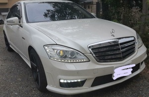 ベンツs550L！AMG後期仕様！ダイヤモンドホワイト！