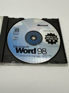 【送料無料】 Microsoft Word 98 アップグレード版 ワード