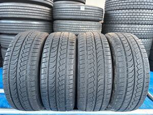 森商会 冬No. F63佐賀発 送料無料! 4本set 215/60R16 95H STUDLESS 2020年 MAXX STUDLESS FARROAD 6〜7mm