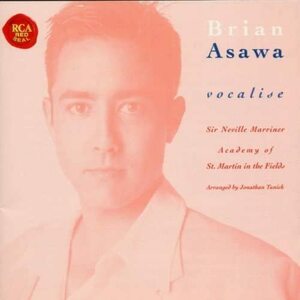 Brian Asawa - Vocalise / Marriner, Academy of St. Martin in the Fields Asawa, Brian (アーティスト) 輸入盤CD