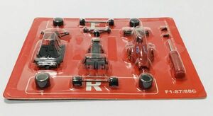 ○ MKA128 サークルKサンクス限定　1/64 京商 フェラーリ F1 コレクション　FERRARI F1-87/88C G.ベルガー　未組み立て