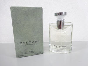 残量9割以上 BVLGARI ブルガリ POUR HOMME プールオム 100ml オードトワレ EDT 香水 フレグランス