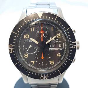 SINN　MILITARY CHRONOGRAPH　156.B　ジン　ミリタリークロノグラフ　ヴィンテージ　腕時計　メンズ　