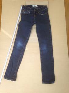 アバクロンビー デニム　ジーンズ abercrombie　8　the a&f super skinny