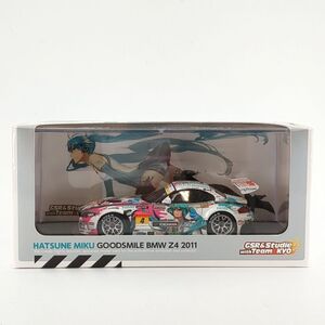 エブロ　初音ミク　GOODSMILE BMW Z4 2011 セパン初優勝Ver.　1/43　EBBRO　ミニカー　中古◆3118/静岡清水店