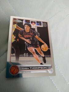 2022-23 TOPPS chrome Overtime Elite Base AMEN THOMPSON ドラフト4位指名 ヒューストン・ロケッツ