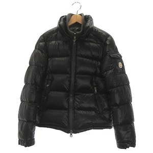 モンクレール MONCLER ZIN GIUBBOTO ダウンジャケット ジン ショート丈 40315 0 S位 黒 ブラック メンズ