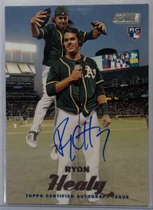 Ryon Healy 2017 Topps Stadium Club Auto 直筆サイン RC