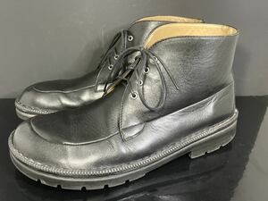 即決 送料込 BIRKENSTOCK ビルケンシュトック 25.5cm相当 EU41 ナロー幅 ワークブーツ ブーツ 本革 革靴 フットプリンツ 黒 アウトドア