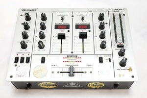 ■音出たけどジャンク扱い！即決！DJミキサー ベリンガー BEHRINGER DJX400