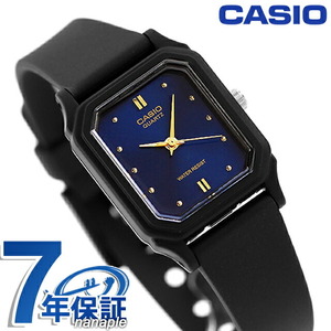 カシオ CASIO LQ-142E-2A ポップ チプカシ 海外モデル レディース 腕時計 ブランド アナログ ネイビー ブラック 黒