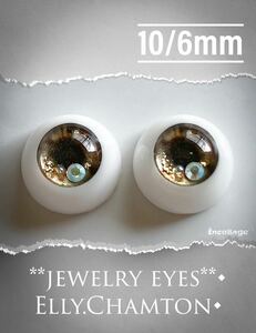 ■ec◆10/6mm◆F32*プチブライスサイズ*blythe doll resin eyes＊いーちゃむレジンアイ■