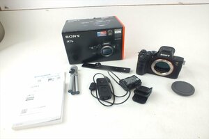 ☆ SONY ソニー α7iii ミラーレス一眼 シャッター切れOK 動作確認済 中古 240407B9179