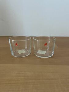 A di ALESSI Glass Family　コップ　グラス　2個セット　　 AJM29/0 アレッシィ