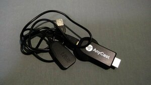 【家電】 ≪Anycast≫　hdmiミラーキャスト ワイヤレス ミラーリング エニーキャスト272050025a5b128