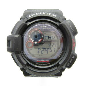 T1451☆CASIO G-SHOCK デジタル タフソーラー G-9300【3261】マッドマン カシオ Gショック 中古品【時計】