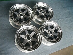 ★美品！当時物！★SSR ロンシャン XR-4 15インチ 6.5J 4穴 PCD114.3 ＋18★深リム！希少！★旧車 AE86 GX71 ハコスカ★スピードスター★