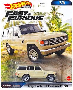 即決! 2023 ホットウィール ワイルドスピード プレミアム ☆ トヨタ ランドクルーザー FJ60 