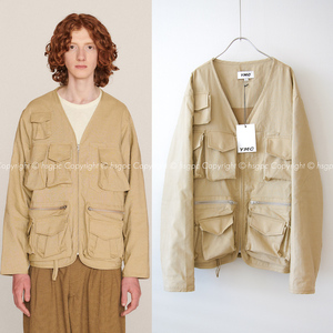 【定価8.5万】新品 YMC ハンティング フィッシング マルチポケット ジャケット ブルゾンYou Must Createワークウェア ユーマストクリエイト