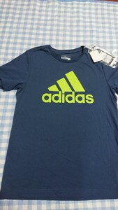 ＠137☆保管品・未使用☆adidas☆climalite☆半袖Tシャツ　グリーン150