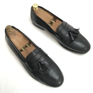 Mezlan/メスラン☆本革/キルトタッセルローファー【11.5M/29.0-29.5/black/黒】スリッポン/ビジネスシューズ/Leather/Dress shoes◇bi-072