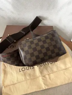 【美品】Louis VUITTON ヴィトン ジョロニモス ダミエ ボディバッグ