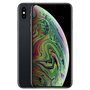 バッテリー80％以上 良品 iPhoneXS Max 64GB スペースグレイ 中古 SIMフリー SIMロック解除済