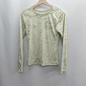 ◇ ⊇ Ray BEAMS レイビームス 長袖 カットソー サイズF グリーン系 レディース E