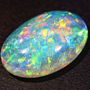 最高品質&遊色抜群!!2.800ct 天然ホワイトオパール オーストラリア産 ＜裸石 ルース White opal Australia ジュエリー jewelry natural＞