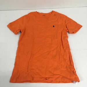 送料無料★POLO RALPH LAUREN ポロ　ラルフローレン★半袖Tシャツ　トップス★オレンジ★M（10-12）150/76 #60520sj163