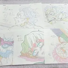 鬼滅 複製原画5枚セット