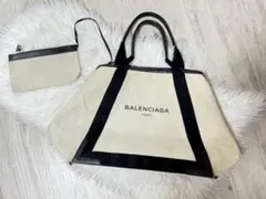 BALENCIAGA トートバッグ ベージュ ブラック