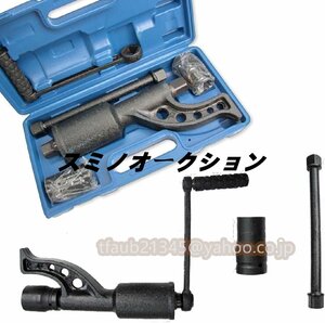 58倍ギアレンチ 32mm/33mm ギアレンチセット ソケット パワーレンチ 倍力レンチ ホイール交換 大型車 トラック タイヤ交換用