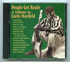 Huey Lewis（ヒューイ・ルイス）他多数 CD「People Get Ready: A Tribute To Curtis Mayfield（カーティス・メイフィールド）」US盤 9004