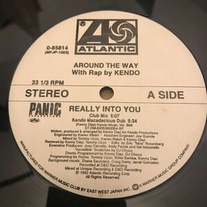 【LP】AROUND THE WAY / REALLY INTO YOU with rap by kendo
