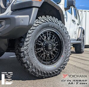 JL JK ラングラー 17インチ LEXXEL PreDator ヨコハマ ジオランダー MT G003 265/70R17 285/70R17 33x12.50R17 35x12.50R17