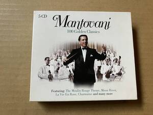 マントヴァーニ MANTOVANI ●輸入盤:CD5枚組:100曲[the complete collection]●Moulin Rouge 他●ムードミュージック イージーリスニング