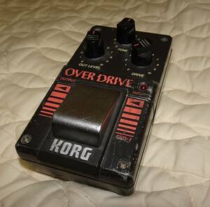 【完動品】KORG OVD-1 オーバードライブ ■マニュアル・電池付属 ■送料込み！