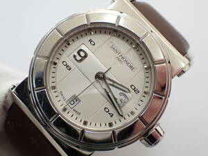 SAINT HONORE サントノーレ ボーイズ メンズ クォーツ 腕時計 デイト表示付 353180.1-J03 稼働品 D2-a