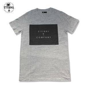 THRILLS(スリルズ) FRONT BLOCK TEE グレー Sサイズ