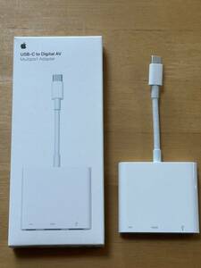Apple純正 USB-C Digital AV Multiportアダプタ