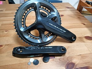 SHIMANO シマノ FC-R9100-P DURA-ACE 170mm 52/36T 2x11s PIONEER 両足計測パワーメータークランクセット