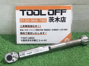 015●おすすめ商品●東日 TOHNICHI ラチェット式プリセット形トルクレンチ QL25N-MH トルク調整範囲:5～25N・ｍ