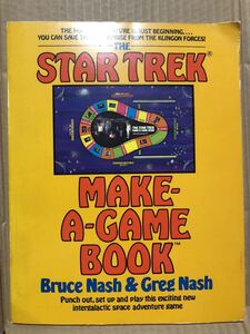 洋書『Star Trek Make a Game Book』送料185円　スタートレック ゲーム ブック