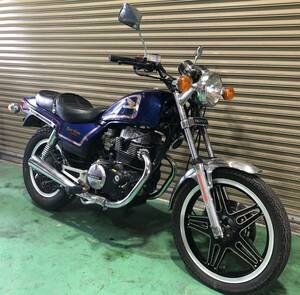 希少車種 CB400LC 走行極少90km オリジナル 書類付 国内物 ホークバブ CB250T CB400T CB250N CB400N スーパーホーク