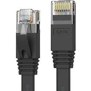 Senetem LANケーブル 30m CAT6 フラットLANケーブル カテゴリ-6 高速 lanケーブル CAT6準