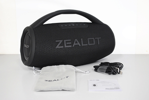 【 アウトレット 】 高音質 ZEALOT S97 80W ハイパワー ポータブルスピーカー ( Bluetooth接続 / USB接続 / TFカード再生 ) ( 未使用新品 )