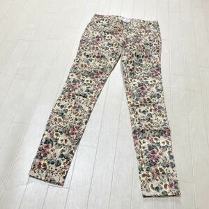 3980☆ JILLSTUART ジルスチュアート ボトムス パンツ カジュアルパンツ 5ポケットパンツ レディース 0 花柄