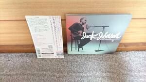 初回限定盤　Jack Johnson「Sleep Through the Static」　デジパック仕様　レーベルステッカー付き　帯あり 