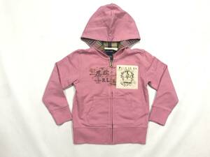 新品 17686 5 パーカ ポロ ラルフ ローレン polo ralph lauren 子供 キッズ ピンク